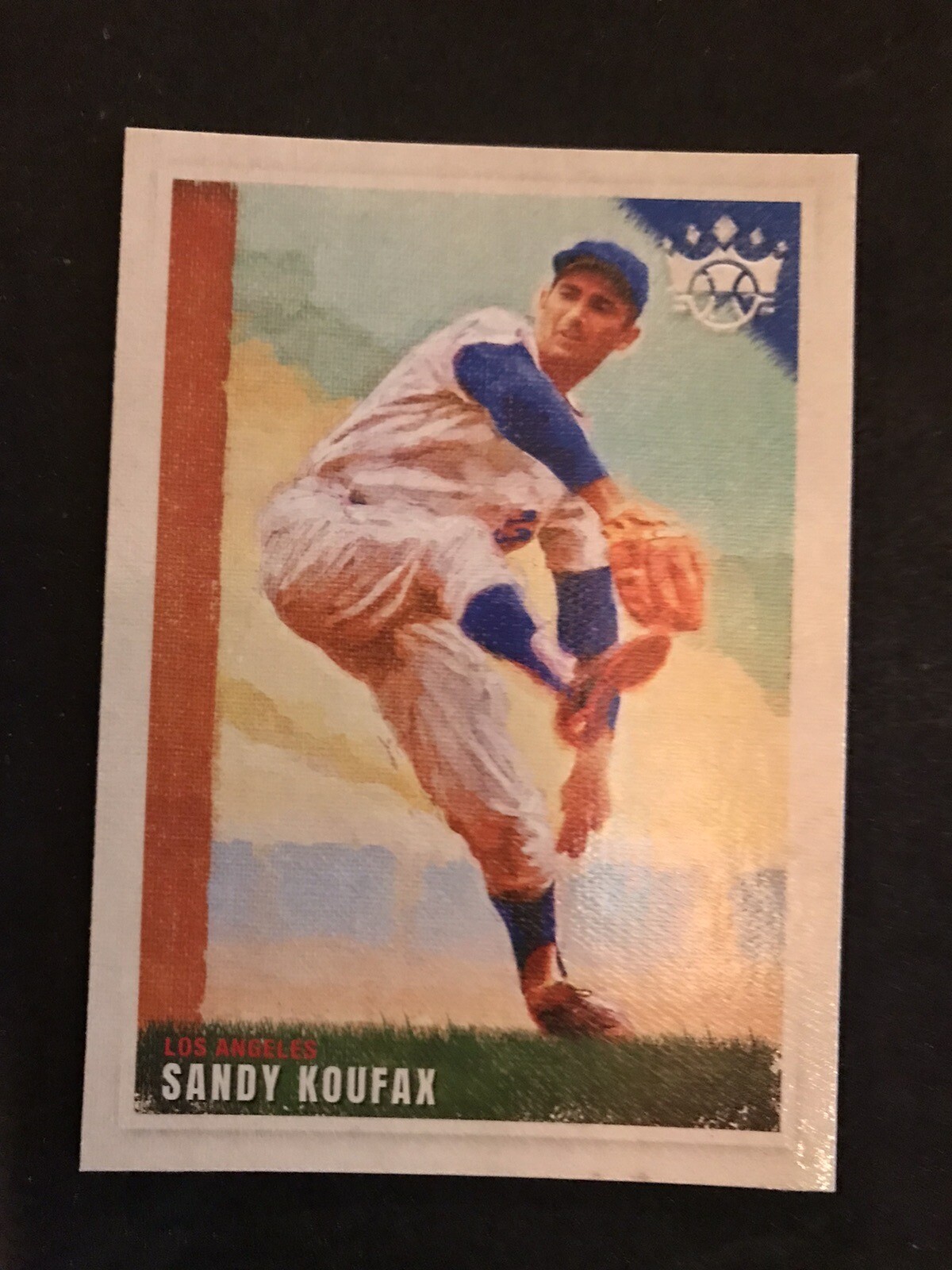 2022 Panini Diamond Kings – Sandy Koufax – #71- Los Angeles Dodgers