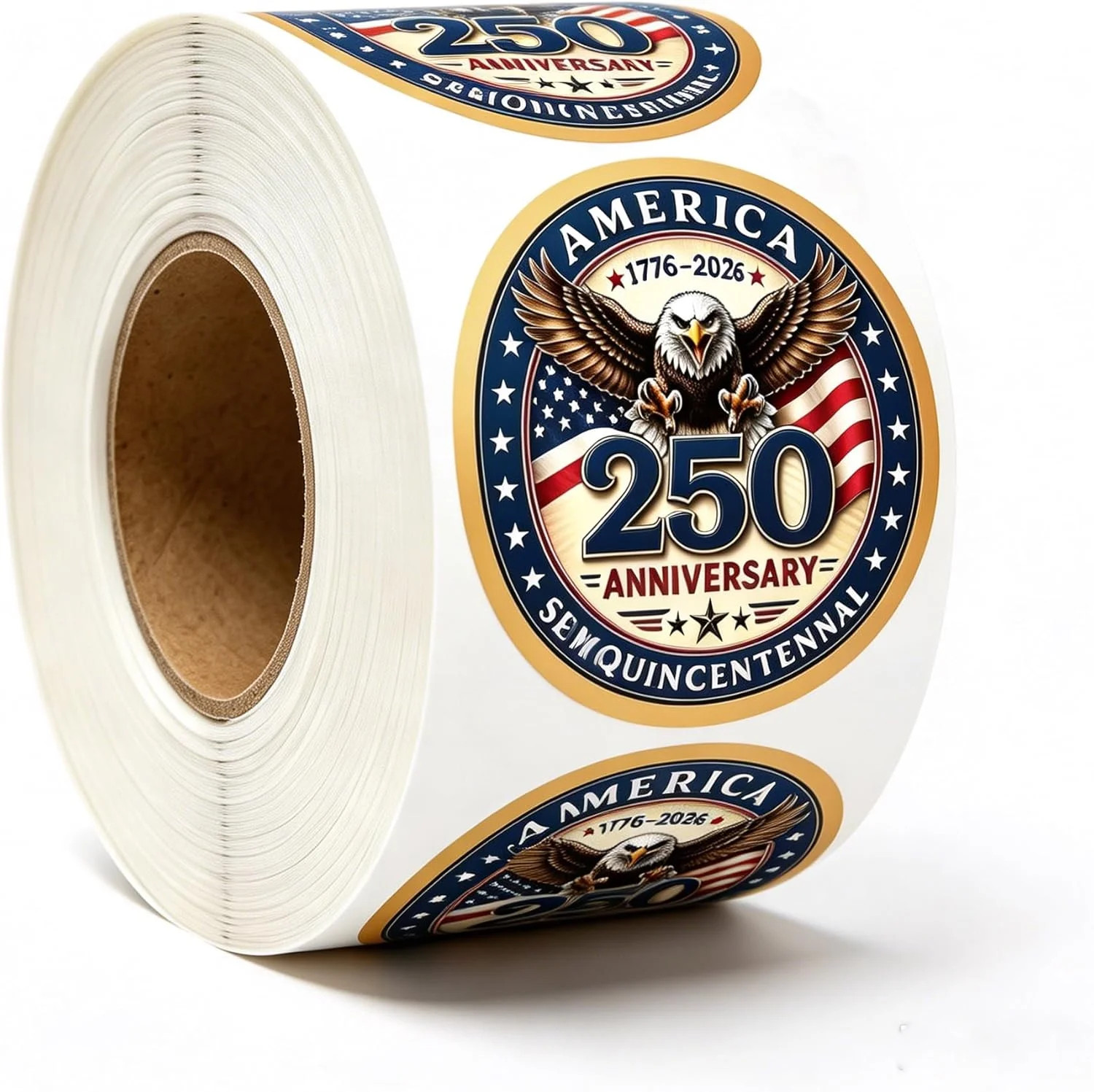 500 PCS 250th Anniversary Sticker 250 Anniversary USA Merchandise 250th Annivers