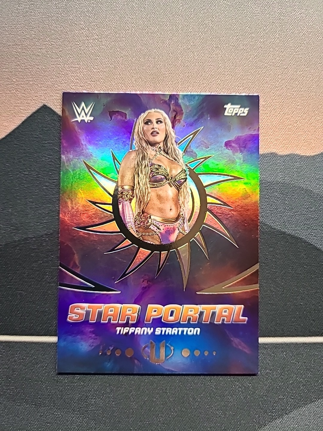 2025 Topps Universe WWE TIFFANY STRATTON #SPO-23 Star Portal Holo Insert 🔥