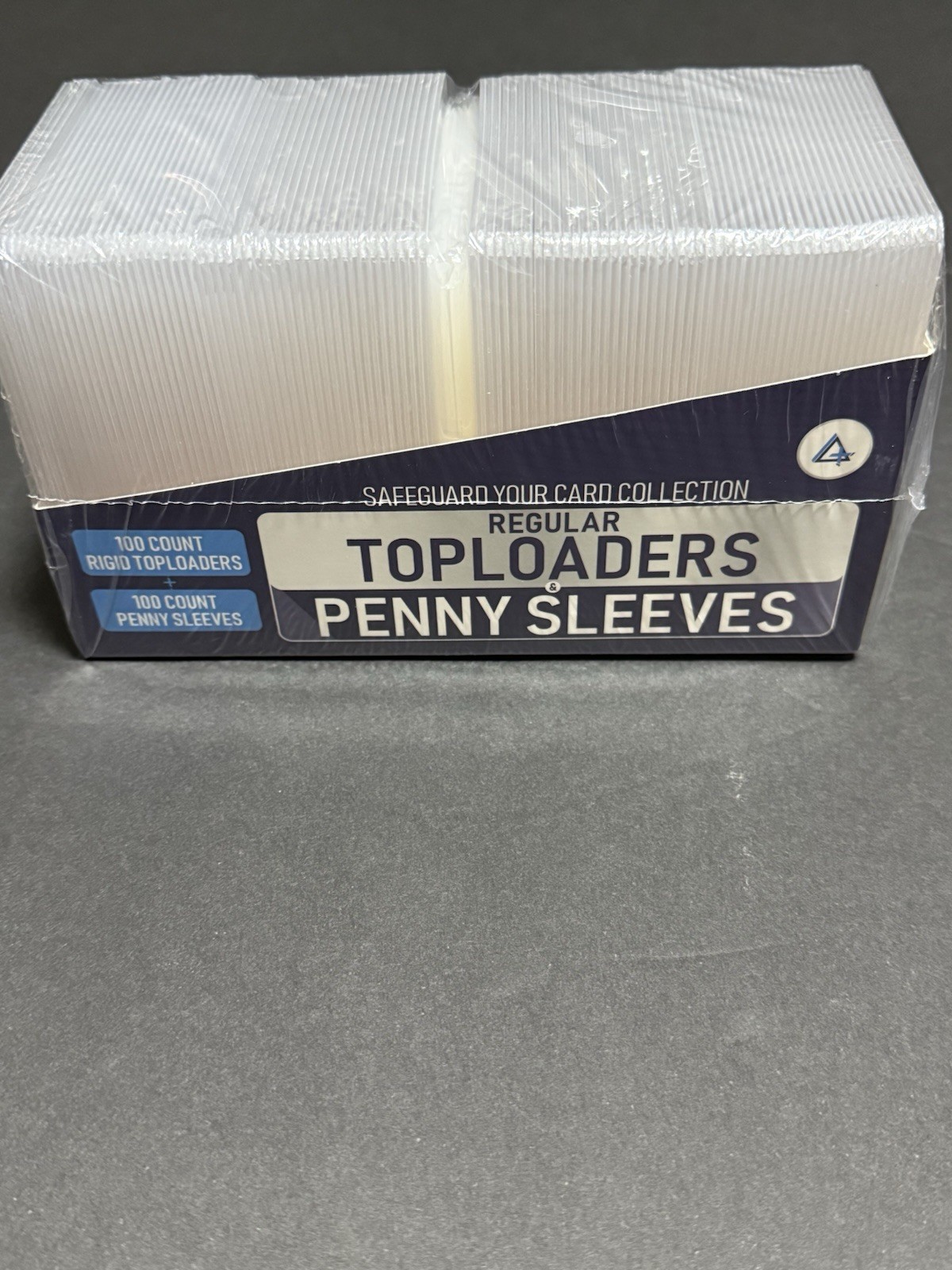 Regular 1000 Rigit Top Loaders & 1000Penny Sleeves 1000Count Fits Standard Size