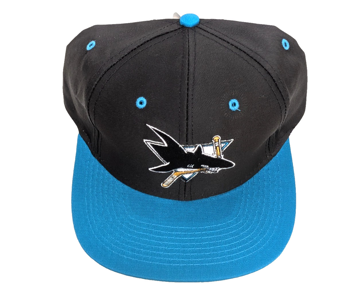 NHL San Jose Sharks Multi-Color Vintage One Size Snapback Hat By Logo 7
