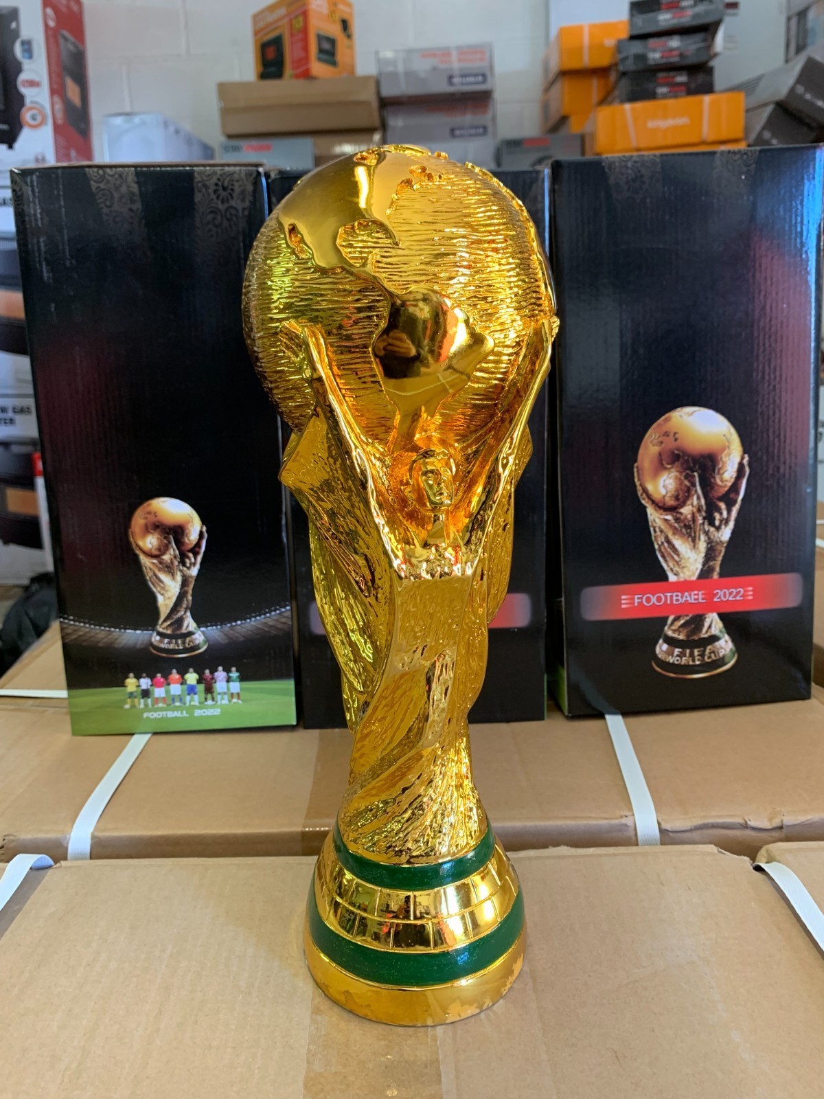 1:1 WORLD CUP REPLICA TROPHY FULL SIZE 2026 Height 21/27/36cm Total