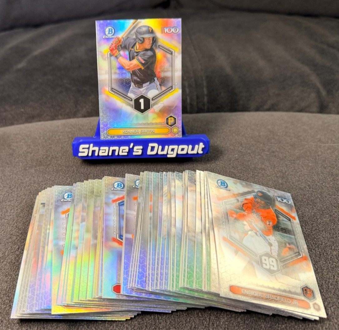 2026 Bowman Chrome Top 100 Prospects Refractor – You Pick – Updated 5/31