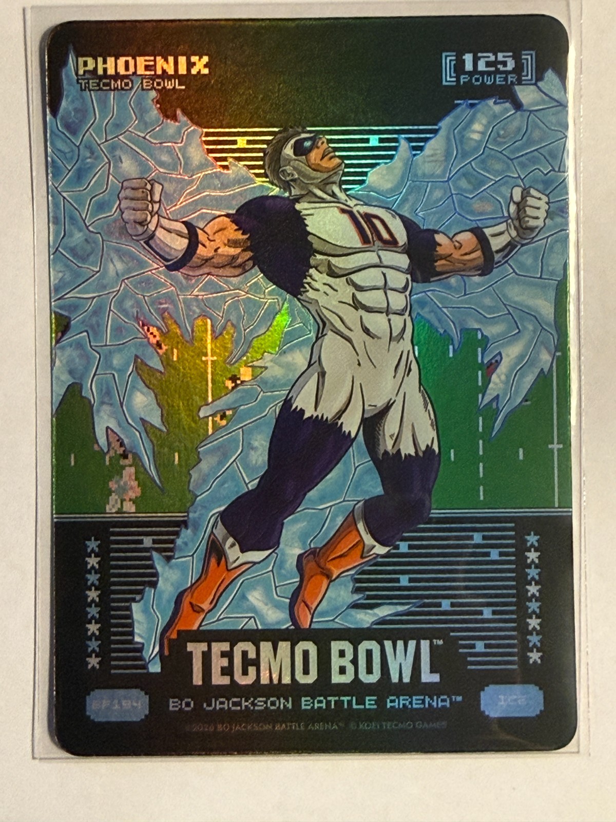 2026 Bo Jackson Battle Arena Tecmo Bowl Phoenix Bo Nix Battlefoil
