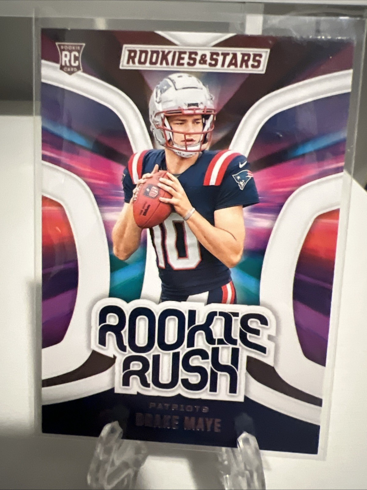 2024 Panini Rookies & Stars – Rookie Rush Drake Maye #RR-DME (RC)