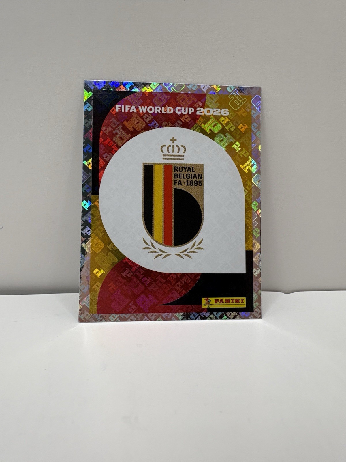 2026 Panini FIFA World Cup Sticker Belgium Team Logo #BEL1