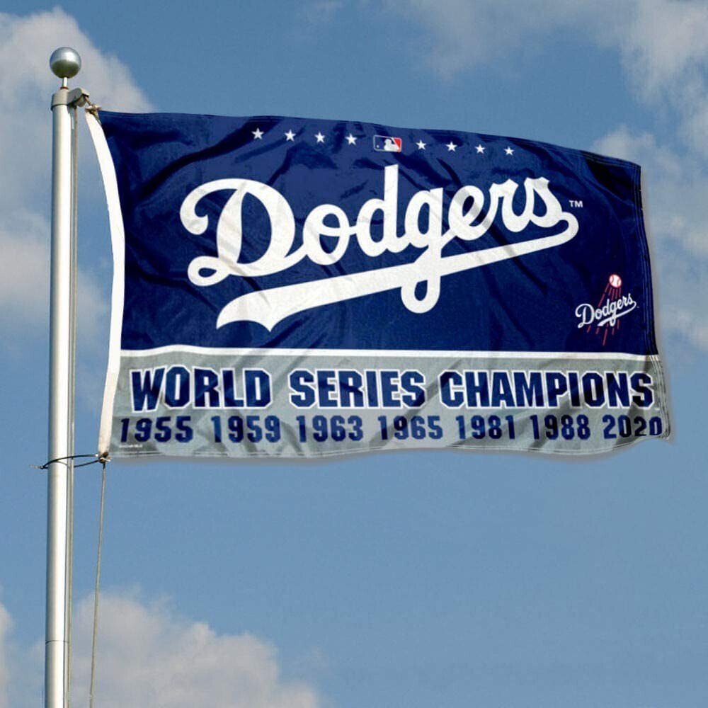 Los Angeles Dodgers Premium 3×5 ft Flag LA MLB Baseball Banner