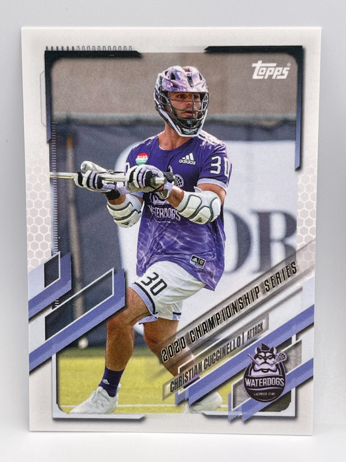 2021 Topps PLL Lacrosse card 2020 Championship Series – 81 Christian Cuccinello