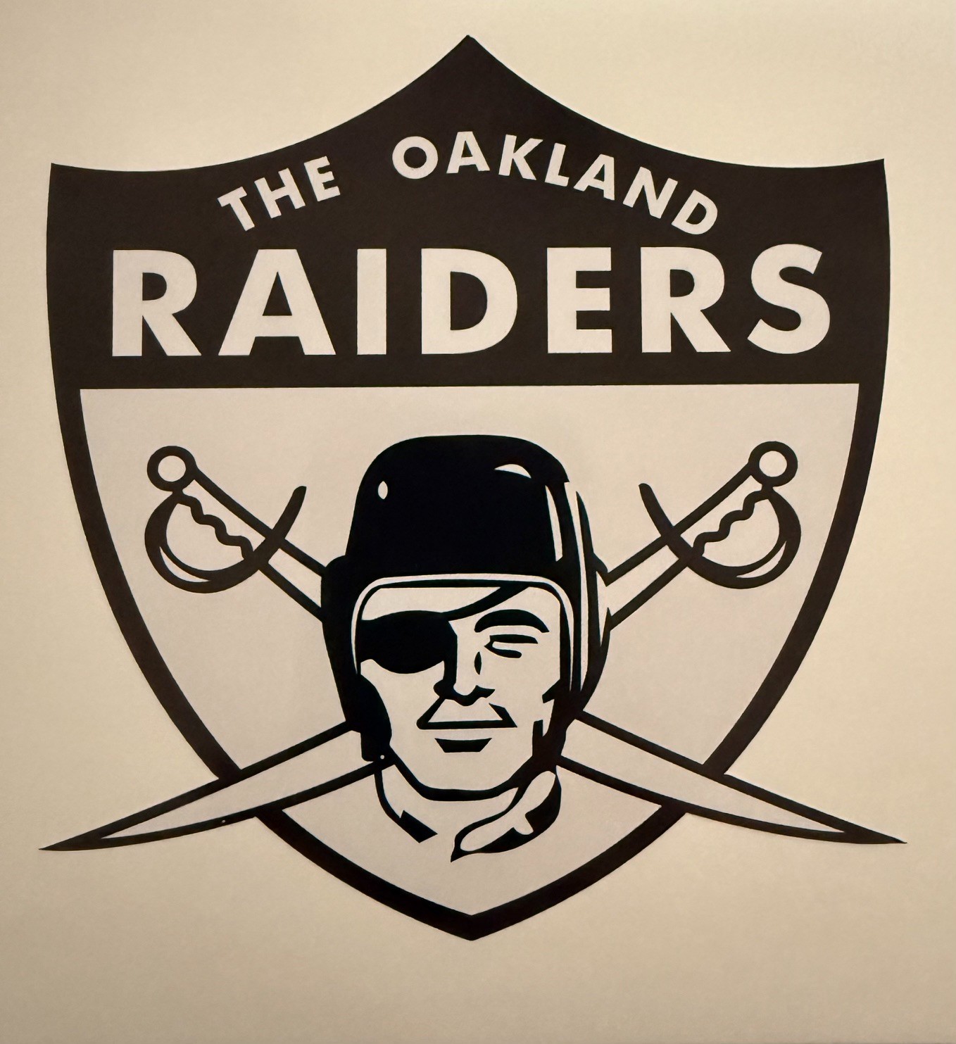 Oakland Raiders Alternate Regular Vinyl Decal Pick Size!