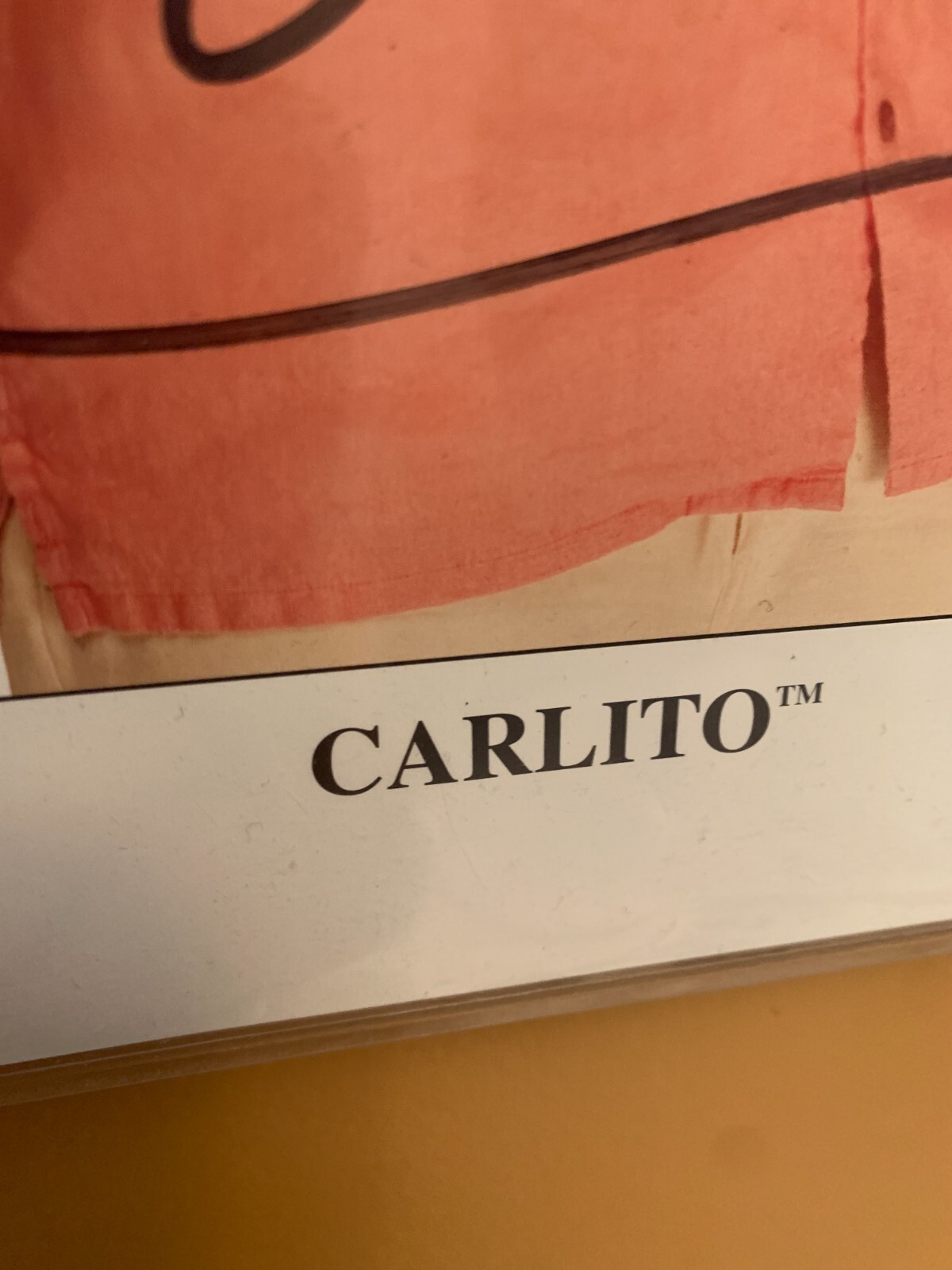WWE Poster Carlito Cool Official signed rare Poster P-1060