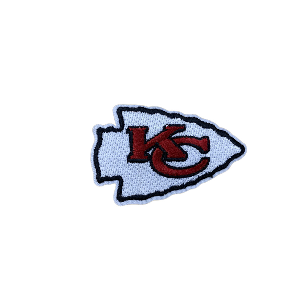 Kansas City Chiefs Patch KC NFL Football Sports Embroidered Iron On 1.75×2.5″