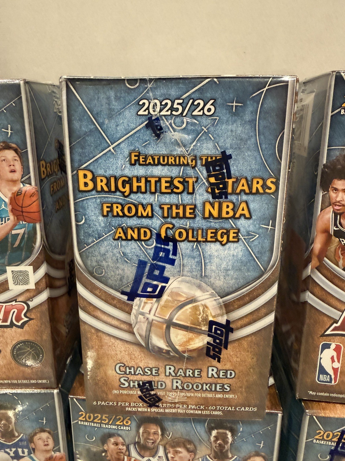 25-26 Topps NBA Bowman Value/Blaster Box **LOT OF 8**