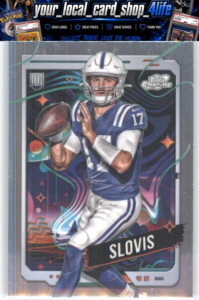 2024 Topps Chrome Cosmic #144 Kedon Slovis Rookie Indianapolis Colts