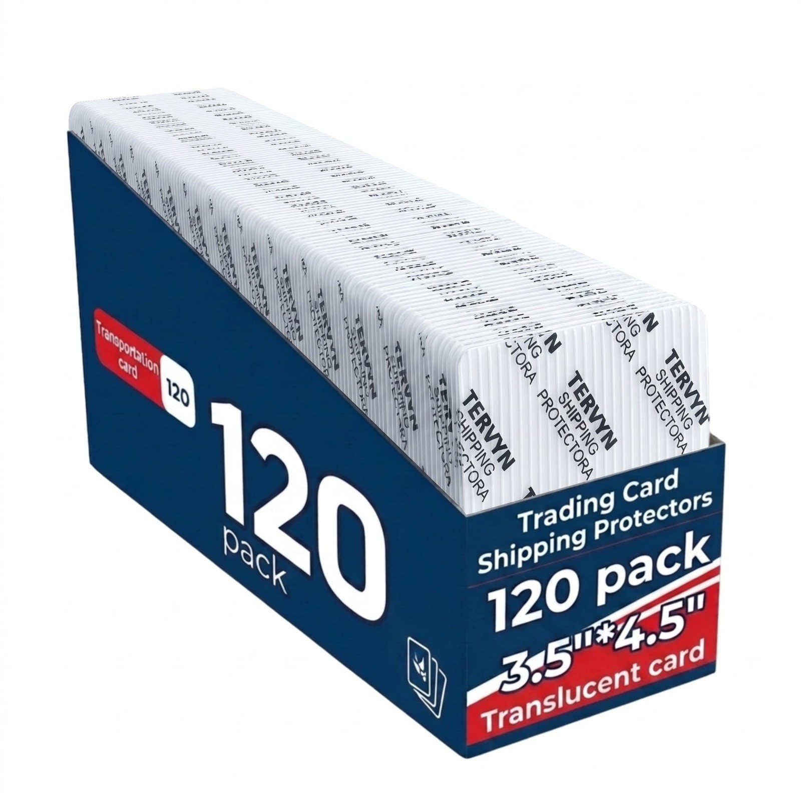 120 Pack Trading Card Shipping Protectors3.5″x4.5″, Translucent Premium Ultr…