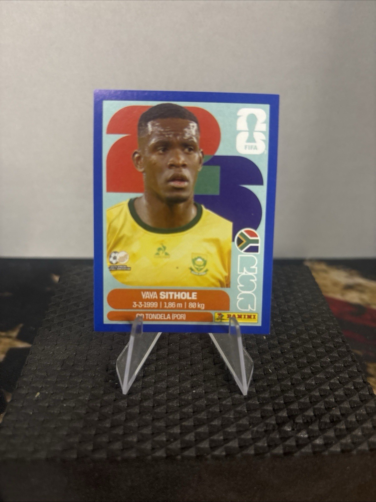 Panini FIFA World Cup 2026 Yaya Sithole South Africa Portrait Sticker RSA 15