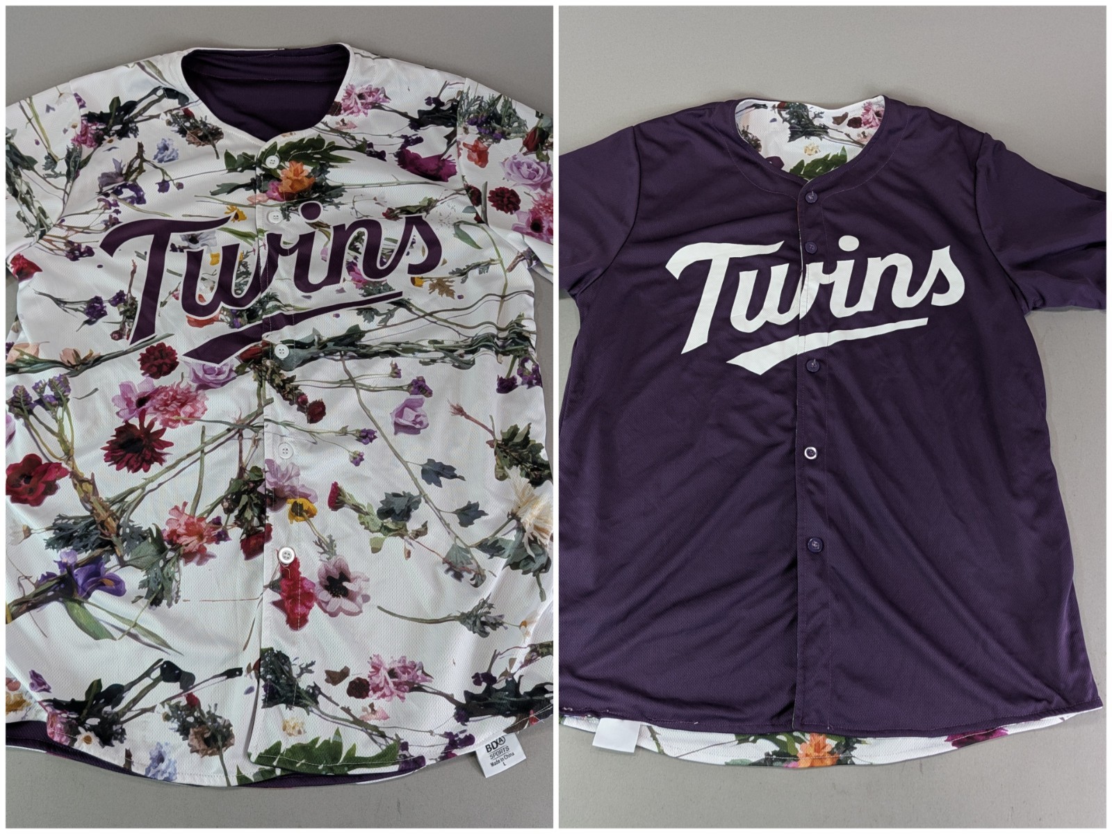2025 Minnesota TWINS PRINCE Jersey Size Adult LARGE Theme Night reversible