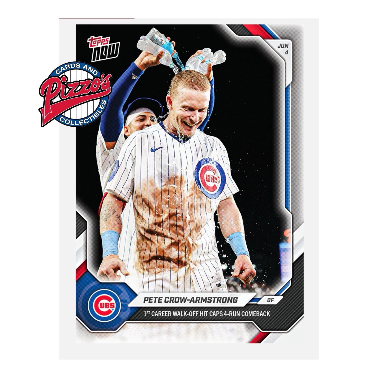 Pete Crow-Armstrong 1st Walk-Off 2026 MLB Topps NOW Card 287 Presale