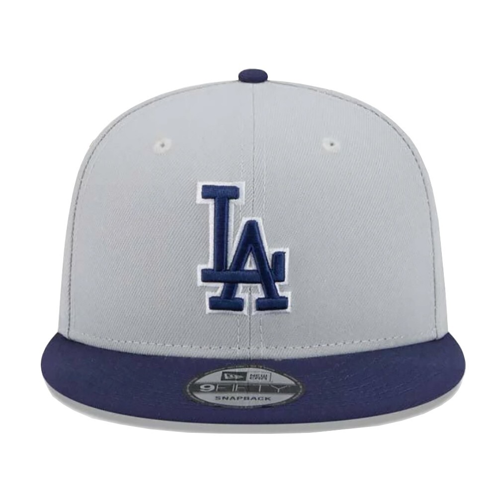 Los Angeles Dodgers 9FIFTY Adjustable Cap – MLB New Era Hat – Gray/Blue Snapback