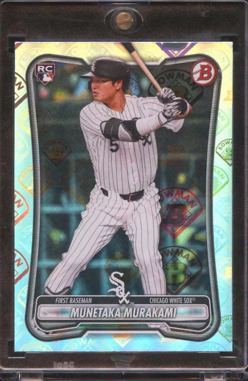 Munetaka Murakami 2026 Bowman Logo SSP Shortprint Rookie RC Chicago White Sox