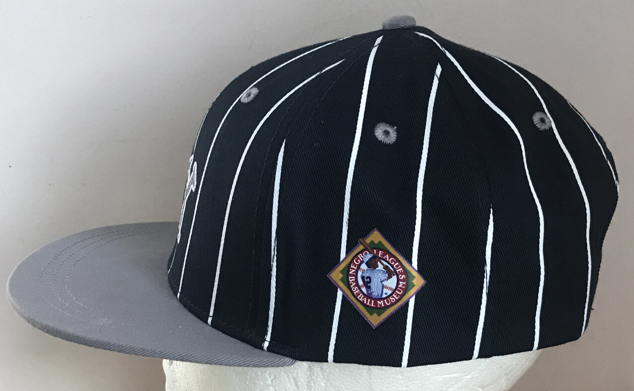 New York Black Yankees Adjustable Snapback Cap Hat Dynasty Blue Negro League NWT