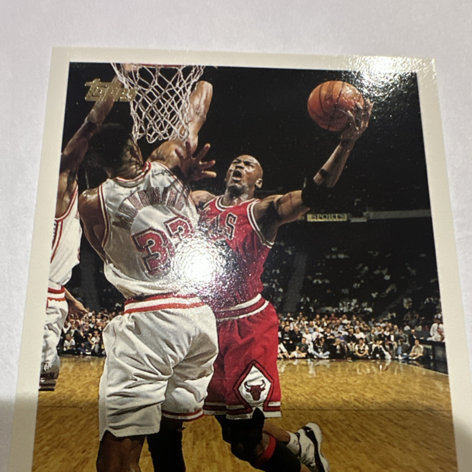 Topps 1996 Michael Jordan #931 Chicago Bulls NBA Basketball Base Set Card