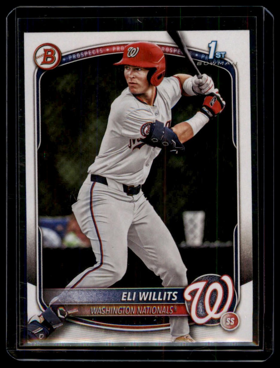 2025 Bowman Draft #BD-1 Eli Willits