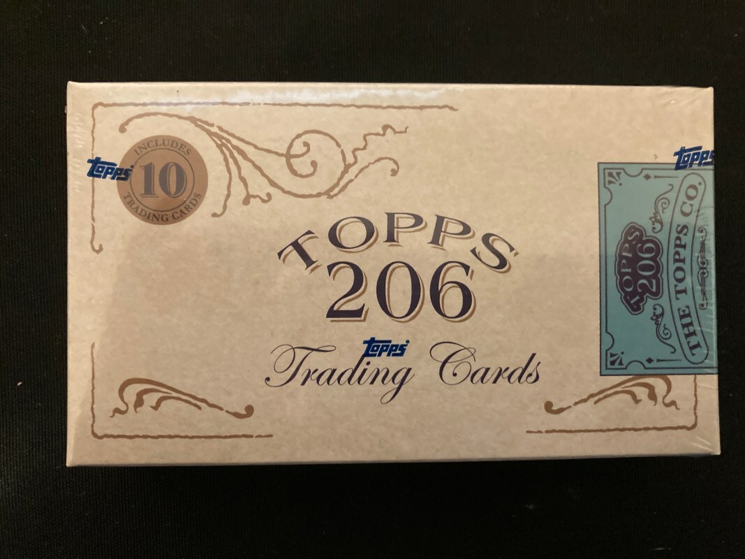 2020 Topps T206 Series 5 Cards Shipped in Tobacco Sleeve + Tobacco Top Loader