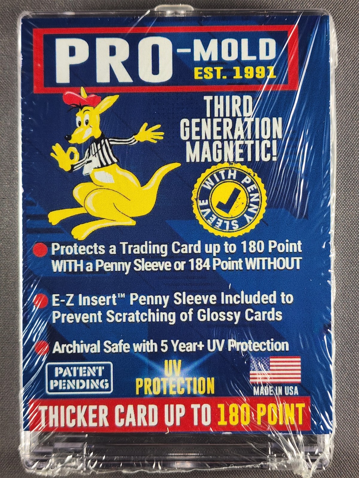 PRO MOLD 3rd Generation w/ Sleeve Magnetic Card Holders One Touch – MADE IN USA!