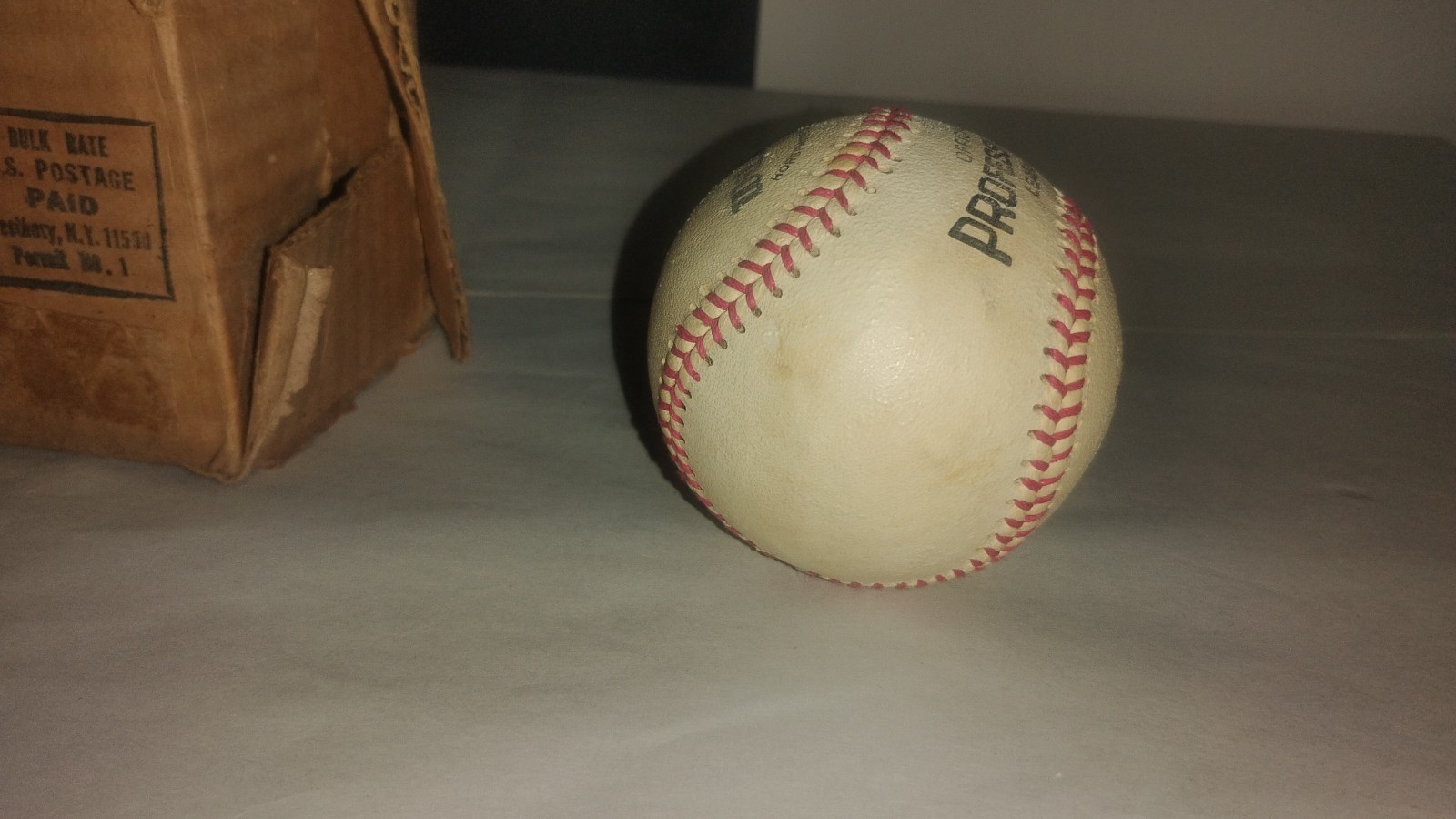 Rare MLB A1060 OPL BASEBALL! Horsehide Cover, Made In Haiti. OG Box