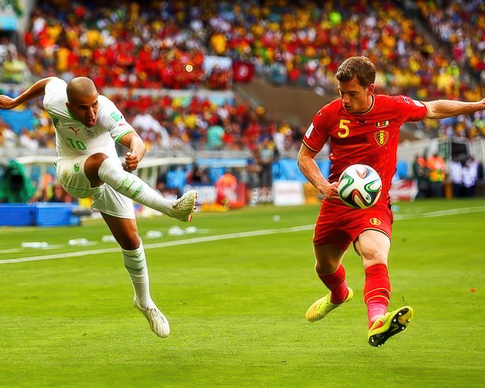 Belgium Algeria Brazil World Cup 8×10 Photo Print Soccer Poster Wall Art