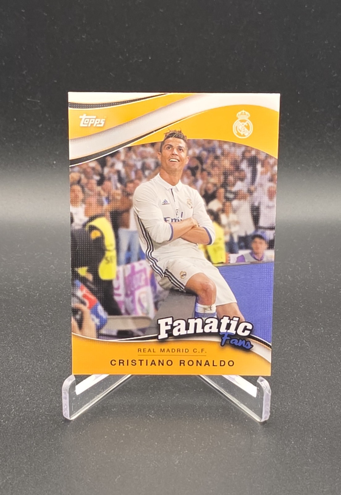 2024-25 Topps Real Madrid C.F. Fan Set – Fanatic Fans Cristiano Ronaldo #FF-5