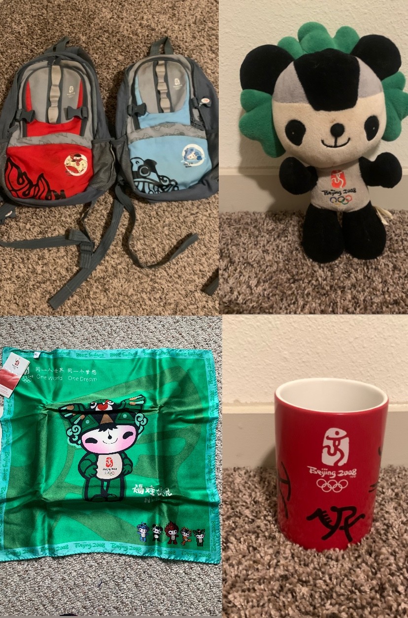 Lot of Official Licensed Beijing 2008 Summer Olympics Fuwa Mascots Memorabilia