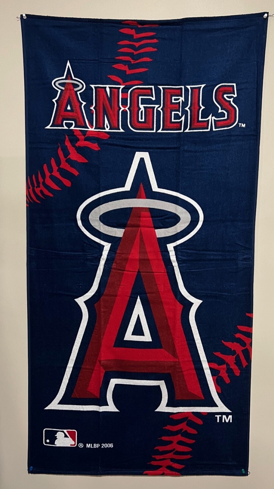 LOS ANGELES ANGELS MLB 60″X30″ BEACH BATH DORM TOWEL FREE SHIP