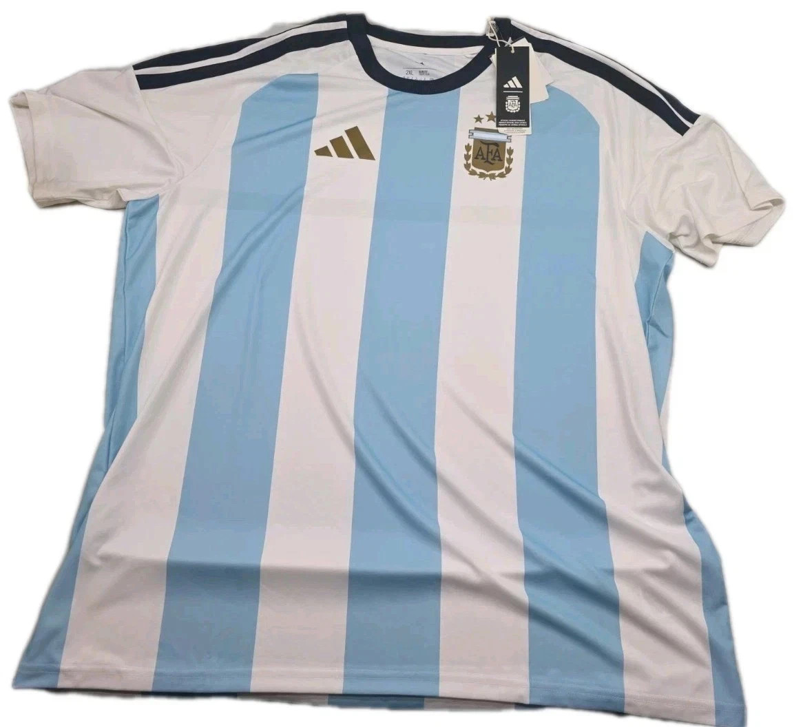 Argentina National Team Soccer Jersey – MENS XL World Cup Fan Ed. Adidas NWT