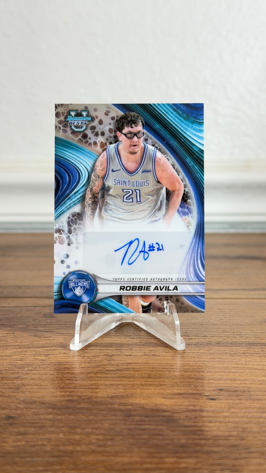 2024-25 Topps Bowman’s Best U #B24-RA Robbie Avila Auto