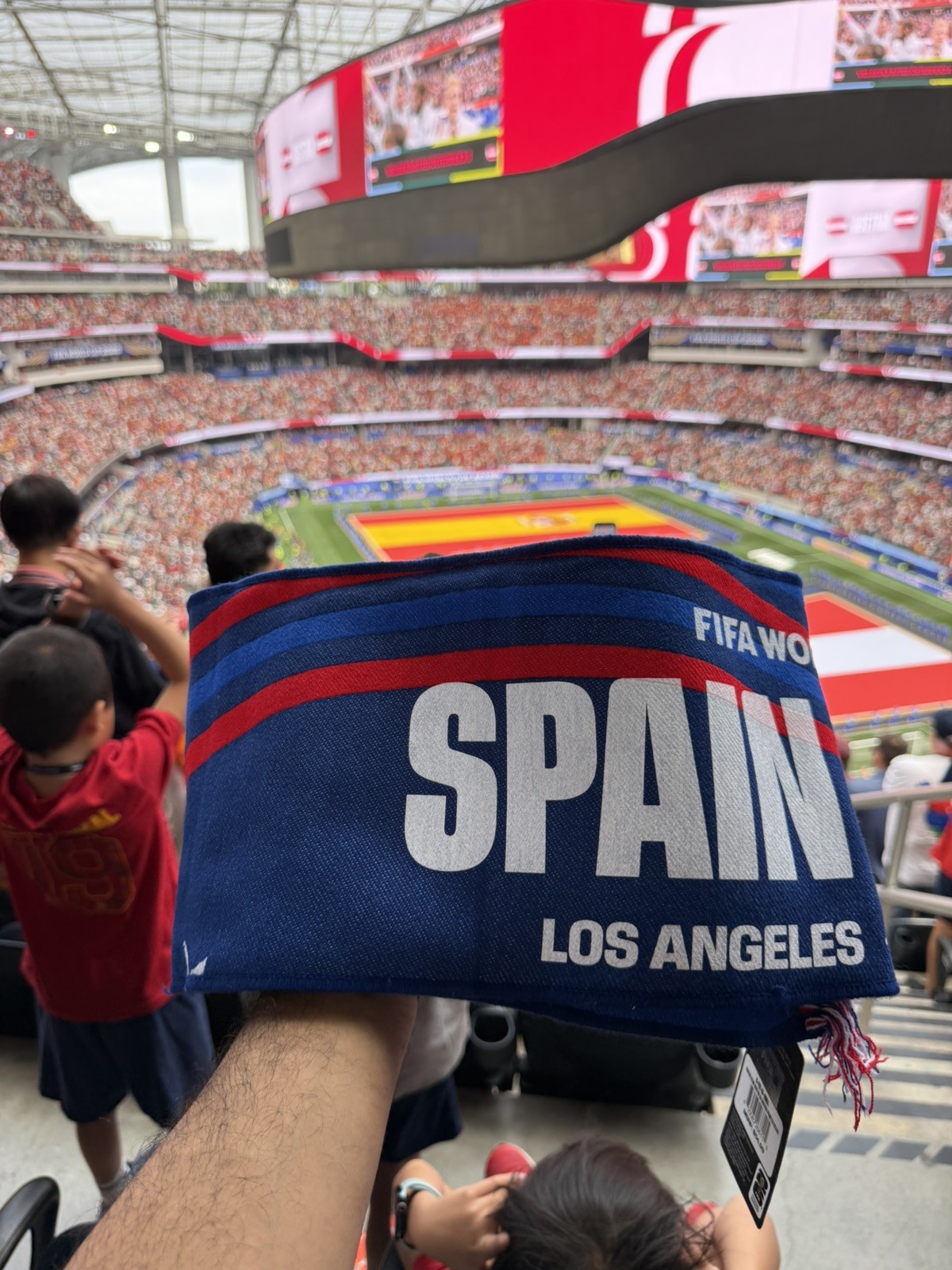 FIFA World Cup Spain España Austria Matchup Match Scarf Exclusive 2026 Official