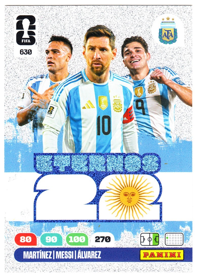 FIFA World Cup 2026 Eternos 22 full set 3 cards