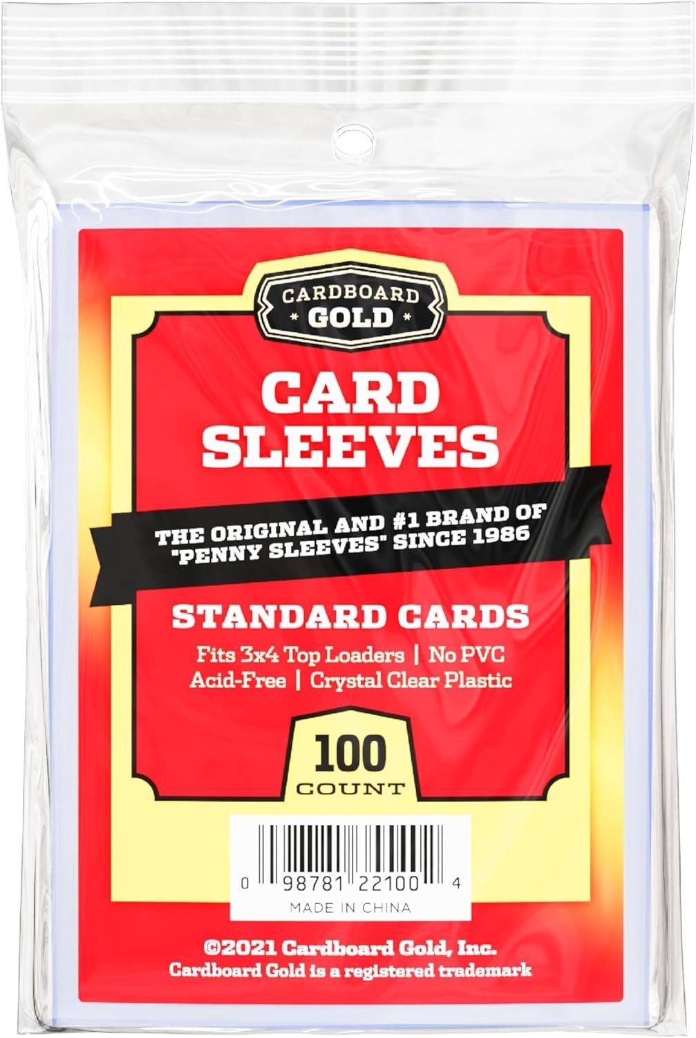 100 Acid-Free Penny Sleeves for Trading Cards – Ultimate Protection & Visibility