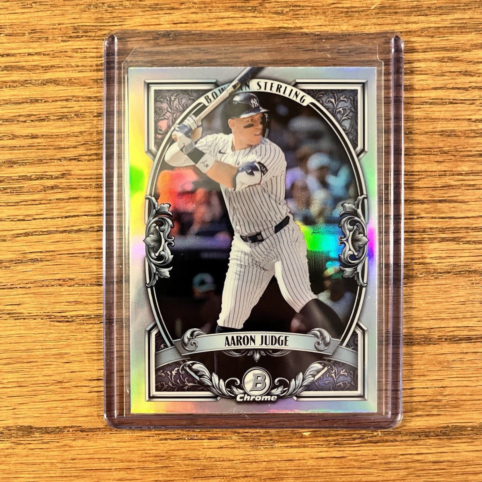 2026 Bowman #BST-4 Aaron Judge Bowman Sterling Chrome Refractor Yankees