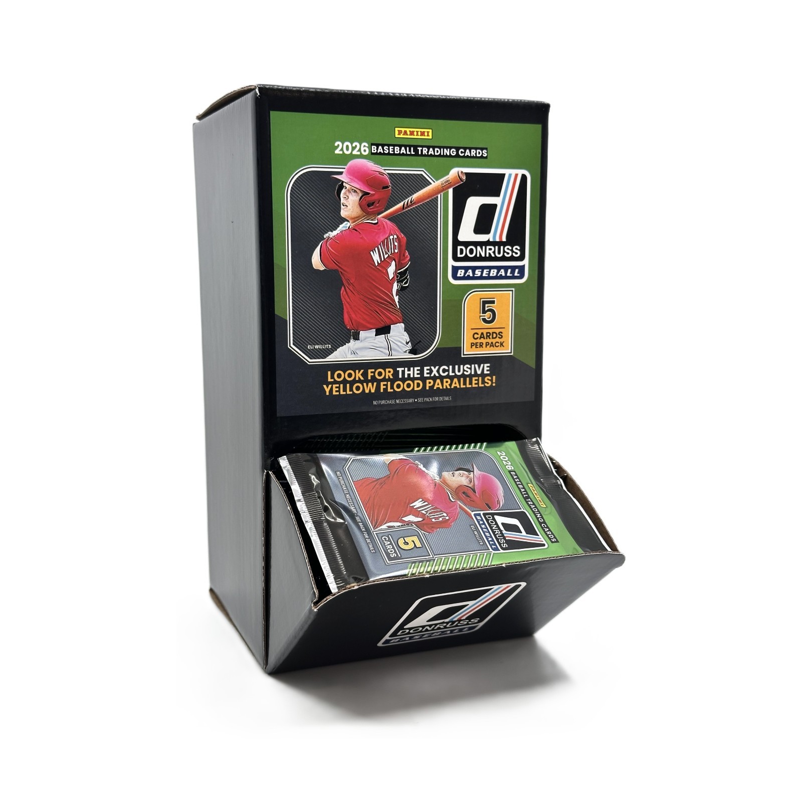 2026 Panini Donruss Baseball 48pk Gravity Feed Box | 240 Cards | Volume Discount
