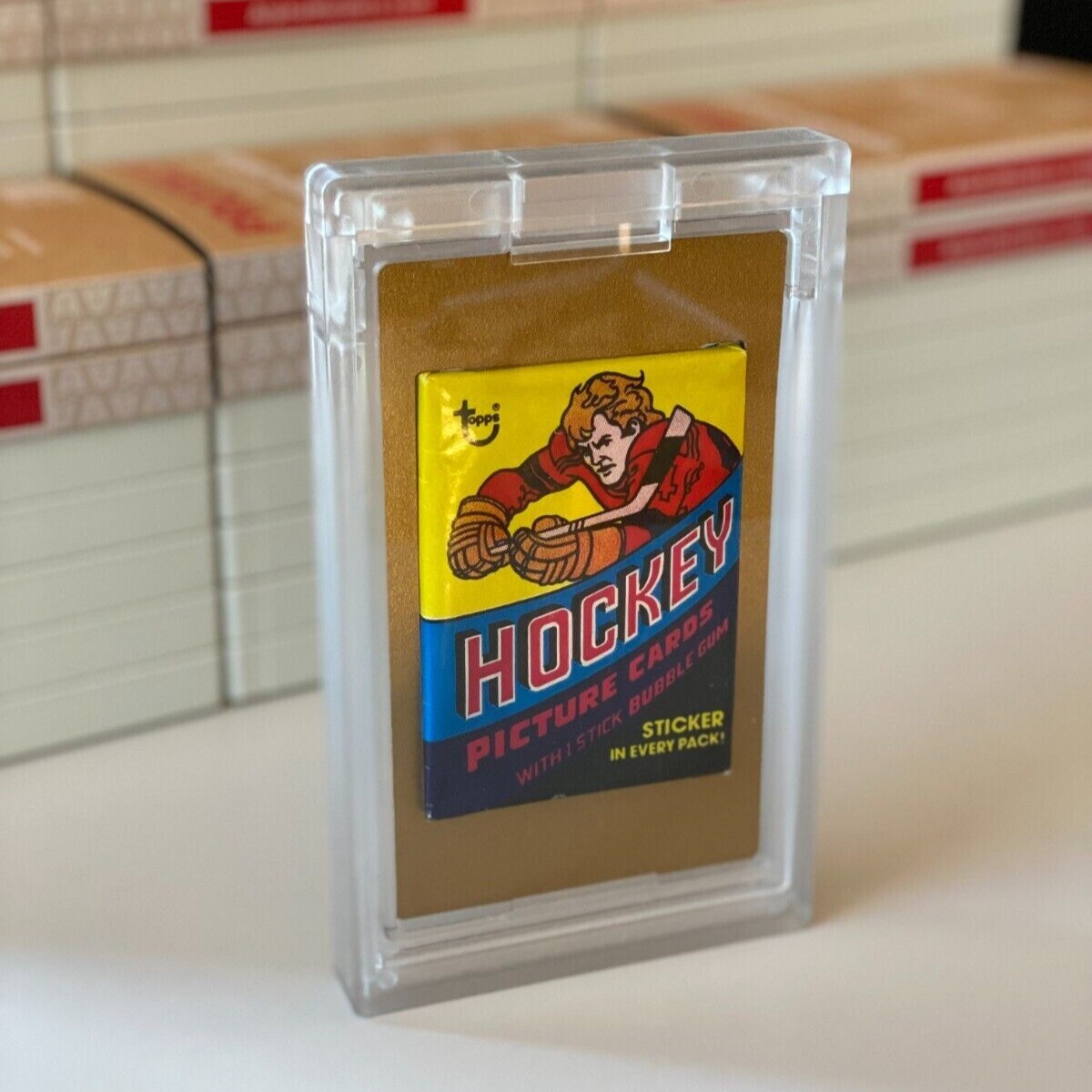 Clear Alpha Holders for Vintage Wax Packs –  Polycarbonate Protection & Display