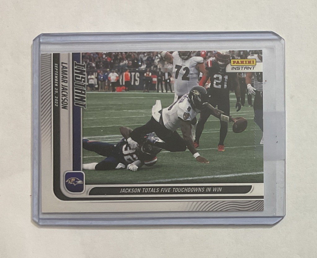 2022 Panini Instant NFL /139 Lamar Jackson #29