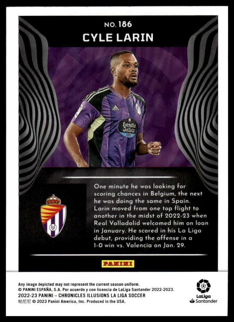 2022-23 Panini Chronicles – Illusions La Liga Cyle Larin #186