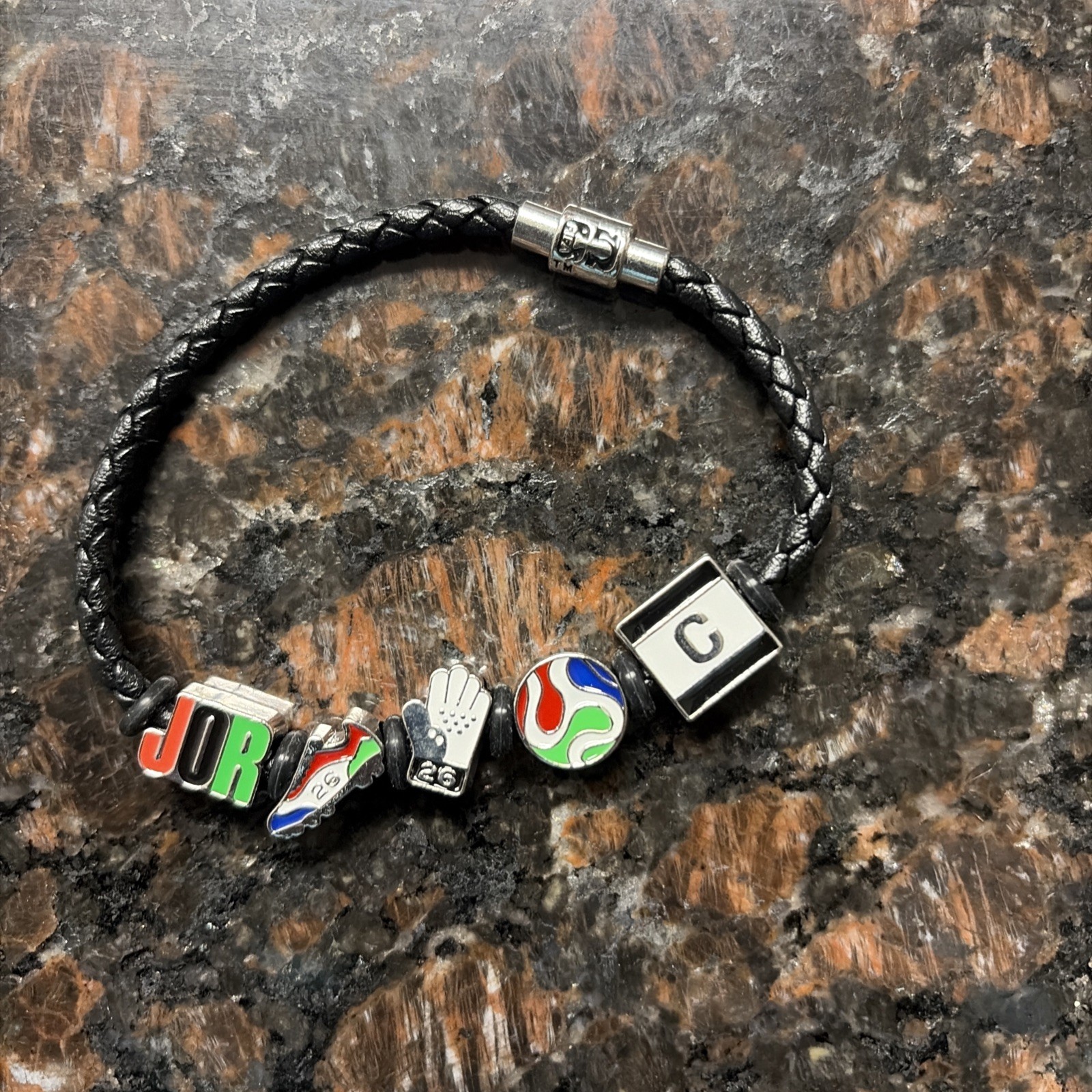 FIFA World Cup 2026 Bank Of America Jordan Charm Bracelet *SMALL*