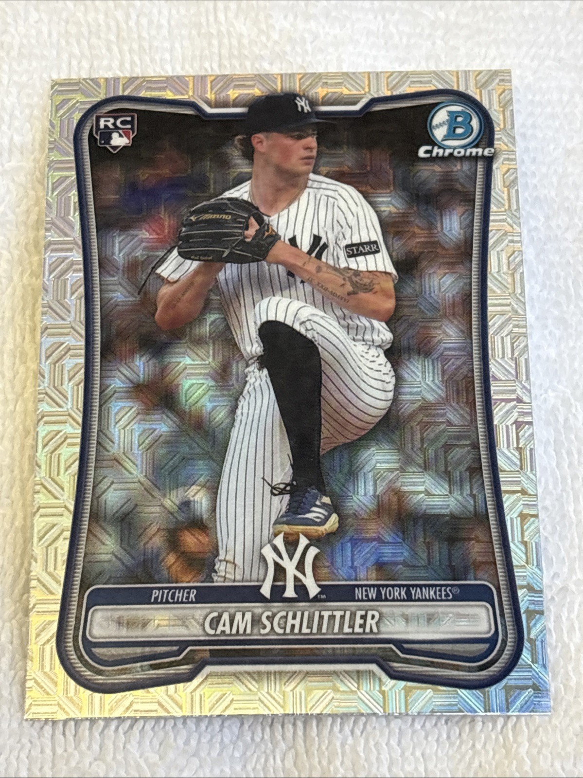 🪶2026 Bowman Chrome Mojo Cam Schlittler Rookie New York Yankees #53