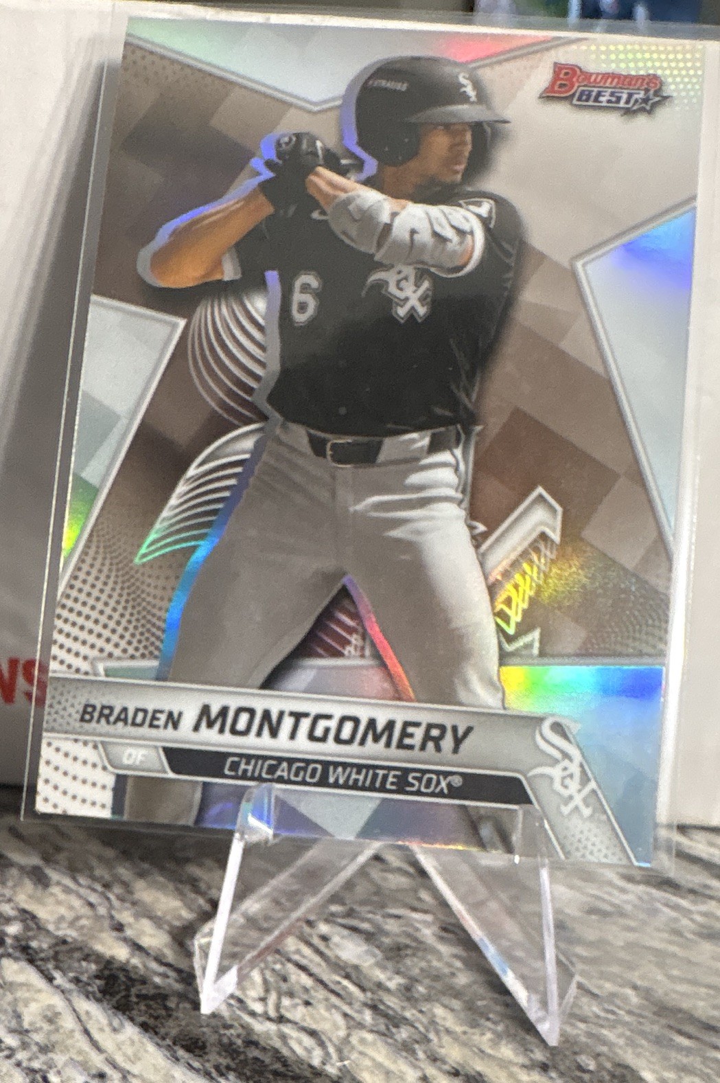Topps 2025 Bowman’s Best Top Prospects Braden Montgomery Refractor #TP-18