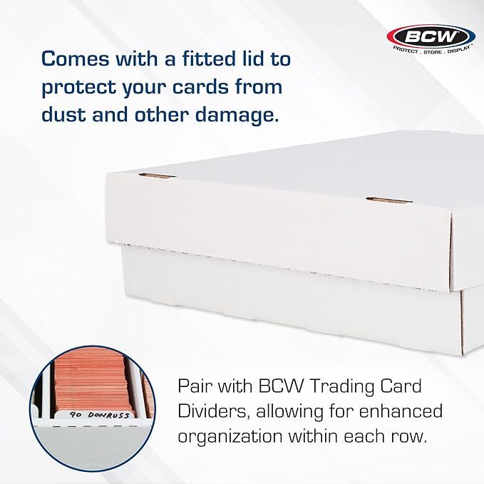 BCW Monster Box: 5-Pack Premium Storage for Your Trading Card Collection