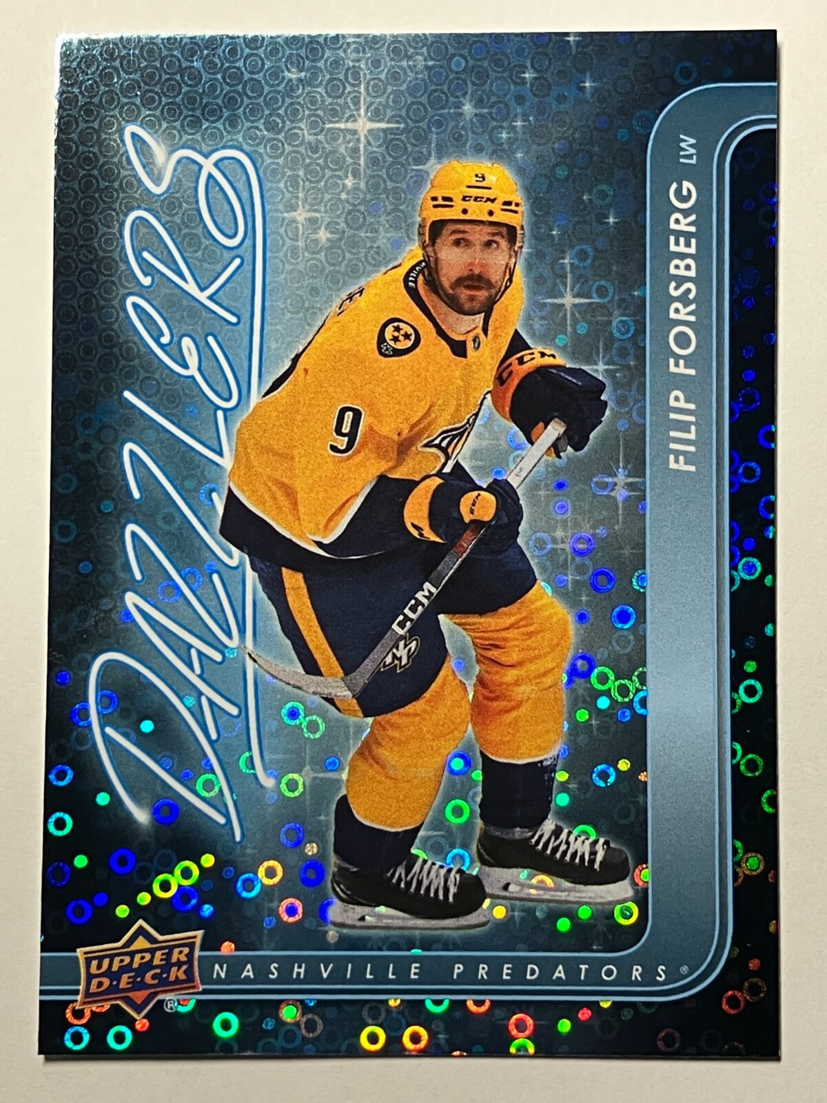 2024-25 Upper Deck Hockey Blue, Orange Dazzlers. Pick from list