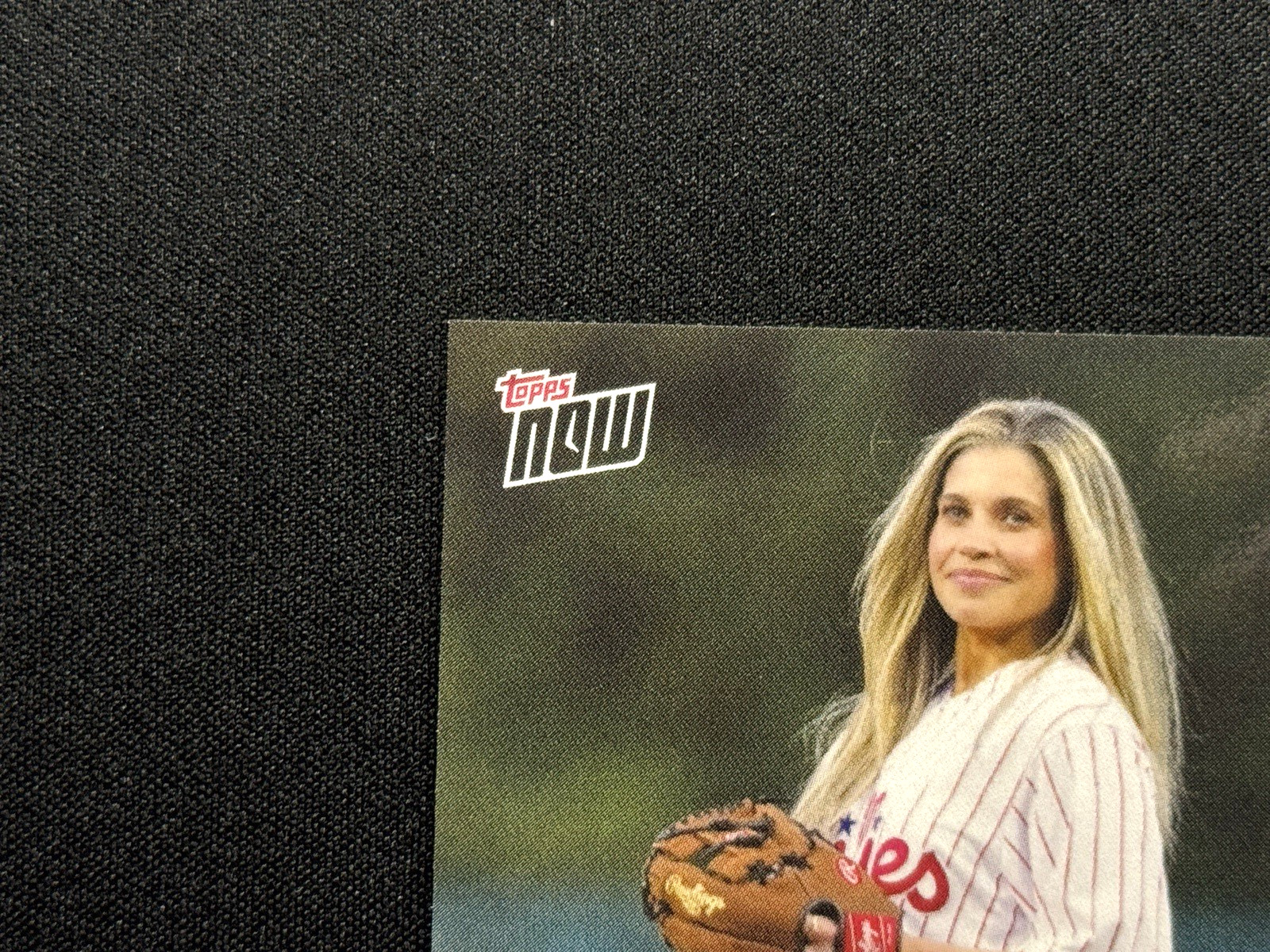 DANIELLE FISHEL 2023 TOPPS NOW First Pitch Philadelphia Phillies Boy Meets World