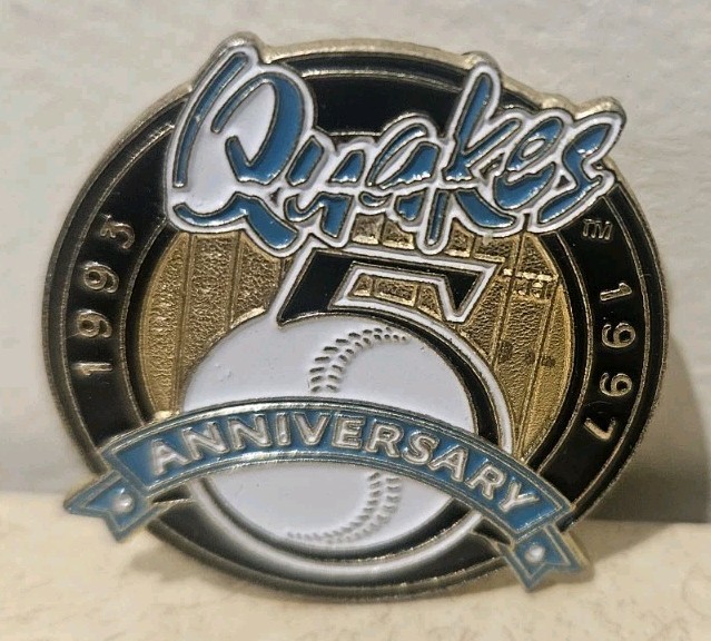 Baseball Rancho Cucamonga Quakes vintage Enamel Pin Badge Button Dodgers Angels